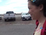 POV date with amateur babe Brianna Arson teasing and playing with herself and smoking 15/16