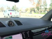 POV date with amateur babe Brianna Arson teasing and playing with herself and smoking 3/16