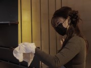 Footjob and Dirty talk：how the stepmom revive my vitality