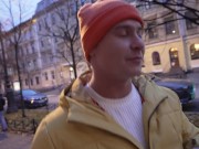 Picked up a cute girl and cum in her mouth in a college dorm 1/16