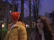 Picked up a cute girl and cum in her mouth in a college dorm 3/16