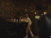 LUCIDFLIX Hot brunette Ryan Reid picks up a guy at her local diner and invites him home 3/16