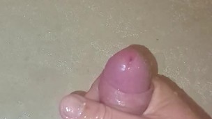 Solo male masturbation slow motion cumshot