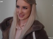 Unplanned sex in a public place. I persuaded her to have sex in the entrance, we were almost caught. 3/16