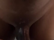 Pov her little peach had me covered in cum after l give her long strokes ( Sound On! ) 11/16