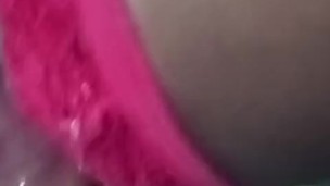 Anal play with a hot dick