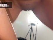 #TBJGC In Public - The BlowJob Game Challenge Part 9 (Hot latina threesome sex) 12/16