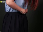 CFNM college redhead jerks in group 4/16