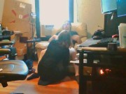 Voyeur Shot of Heather Kane Making Cock Gush! 10/16