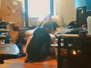 Voyeur Shot of Heather Kane Making Cock Gush! 11/16