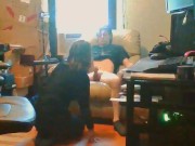 Voyeur Shot of Heather Kane Making Cock Gush! 14/16