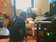 Voyeur Shot of Heather Kane Making Cock Gush! 15/16