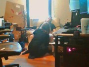 Voyeur Shot of Heather Kane Making Cock Gush! 8/16