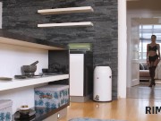 RIM4K. Working repairer gives rimjob and fucks her pussy 3/16