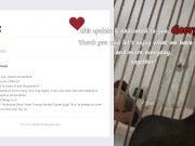 Sexy and hot horny redhead no panties does a try on haul in a miniskirt on Valentines Day after it plays with a small cock 3/16