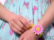 Dolly Little: Shortie with a Tight Slit 2/16