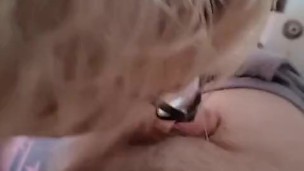 Chub sucking a hot verbal dick