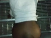 POUNDING CHOCOLATE BUNS AS WET PUSSY CREAMS DADDY FAT DICK BEFORE WHIPPIN DONUTS!!!! 5/16