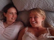 Ersties - Two Babes Enjoy Presents Before Having Lesbian Sex 6/16