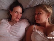 Ersties - Two Babes Enjoy Presents Before Having Lesbian Sex 9/16