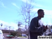 DOWN FOR BBC Keira Getting Lost In Da Hood Catches Big Black Dick 2/16