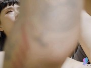 Sexy Chinese housewife Han Yan cheating housband with new lover. 9/16