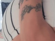 cleaning the house in a mini skirt without panties 15/16