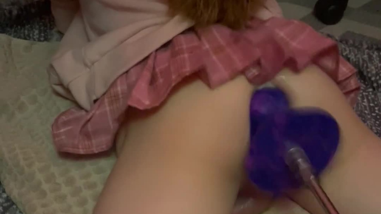 adorable femboy fox gets a creamy pounding