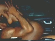 BUBBLE BUTT EBONY RIDES AUTOMATIC STICK SHIFT WHILE CUMMING ON FAT DICK!!!!!! 5/16