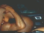 BUBBLE BUTT EBONY RIDES AUTOMATIC STICK SHIFT WHILE CUMMING ON FAT DICK!!!!!! 7/16