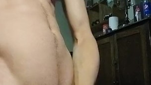 Jerking off with cannabis infused lotion