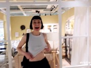 Ersties - Sexy Delfine Does Naughty Things Inside the Store 5/16