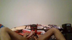 Puppy plays with Himself