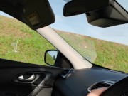 Auto-stoppeuse me remercie en m offrant sa chatte 1/16