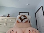 POV: Furry Girl With A Fat Ass Rides Your Cock And Drains You (Loud Moaning) 15/16
