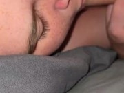 Stepsister gives goodnight blowjob *cumshot to the face* 2/16