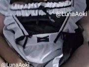 She's so obedient that even let u cum inside her     Luna Aoki 10/16
