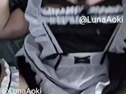 She's so obedient that even let u cum inside her     Luna Aoki 8/16