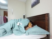 Pinay Ginising at kinantot ng Bf sa kumot 2024! (She enjoys fucking with a blanket on)-SingCan 8/16