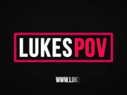 Hot Redhead Gives A POV Blowjob 13/16