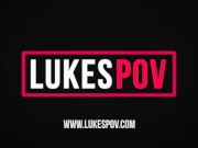 Hot Redhead Gives A POV Blowjob 14/16