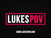 Hot Redhead Gives A POV Blowjob 15/16