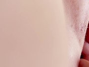 Close Up Sensual Pussy Licking and Fingering Loud Moaning Orgasm 13/16