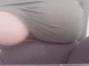 بزازلي كبار مشهية شي حواي يرضعهم ليا و يدخل زب بين بزازلي🥵 - Screenshot 15 of 16 - Sucking Tits