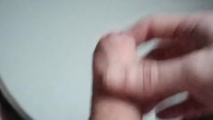 Uncut British Twink Cumming On The Toilet Seat