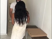 I seduce the messenger, I want cock in my pussy 3/16