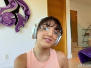 Jules Jordan - Violet Gems' Yoga Session Gets Interrupted By Jules Jordan 11/16