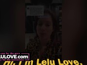 Big boobs babe 3 cumshots on ass/back, chastity teasing & denial JOI, Female & Financial Domination & more - Lelu Love 14/16
