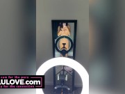 Big boobs babe 3 cumshots on ass/back, chastity teasing & denial JOI, Female & Financial Domination & more - Lelu Love 8/16