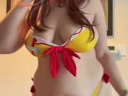 戌神ころね Inugami Korone Bikini Cosplay